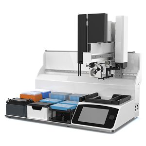 منصة معالجة سوائل آلية