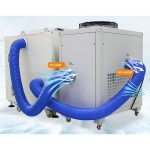 مطحنة كروية كوكبية متداولة مبردة بالهواء منخفضة الحرارة